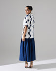 Royal Blue Pleated Pants