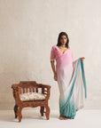 Gul Ombre Saree