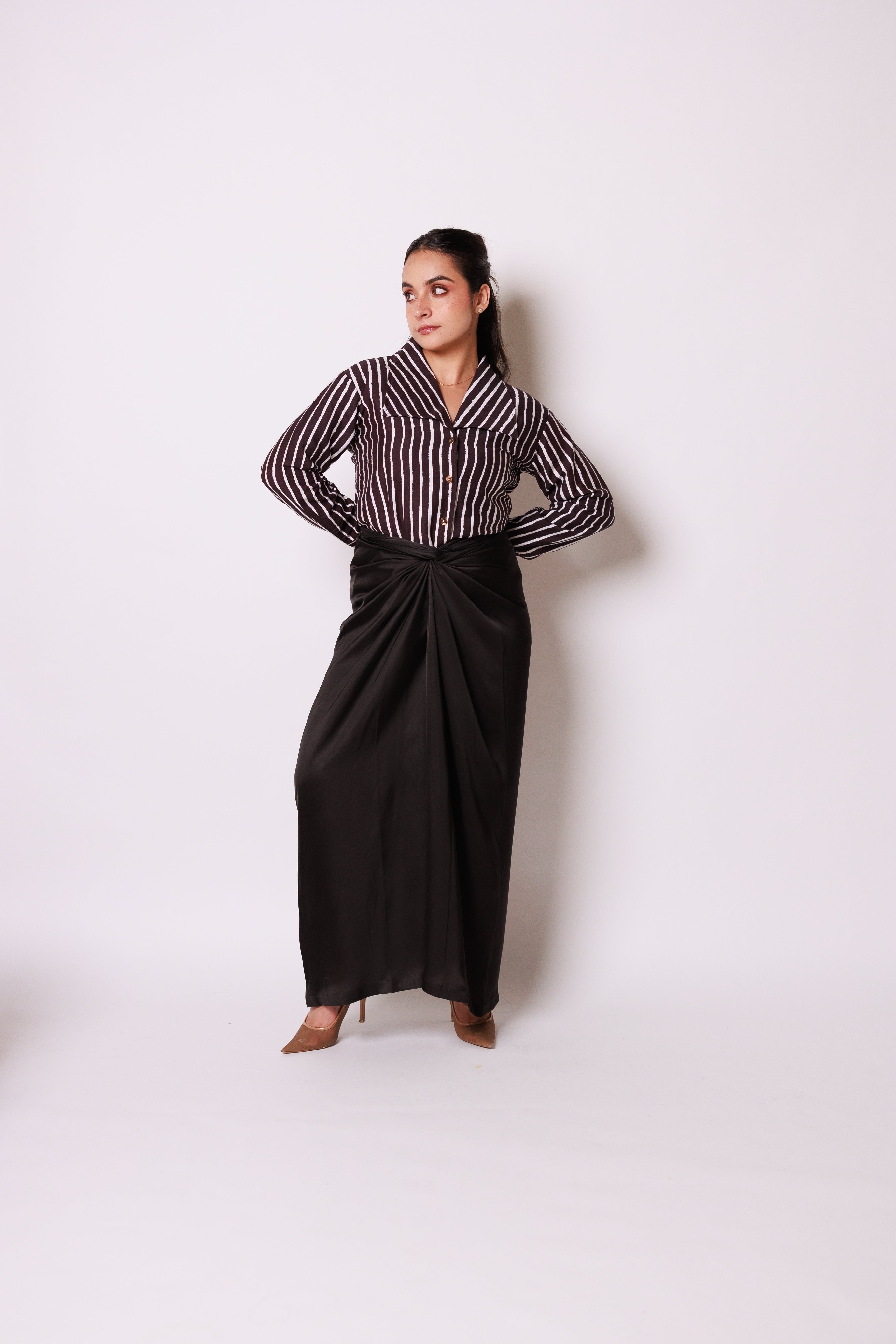 Ink Sleeved Co-ord Set
