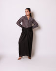 Ink Sleeved Co-ord Set