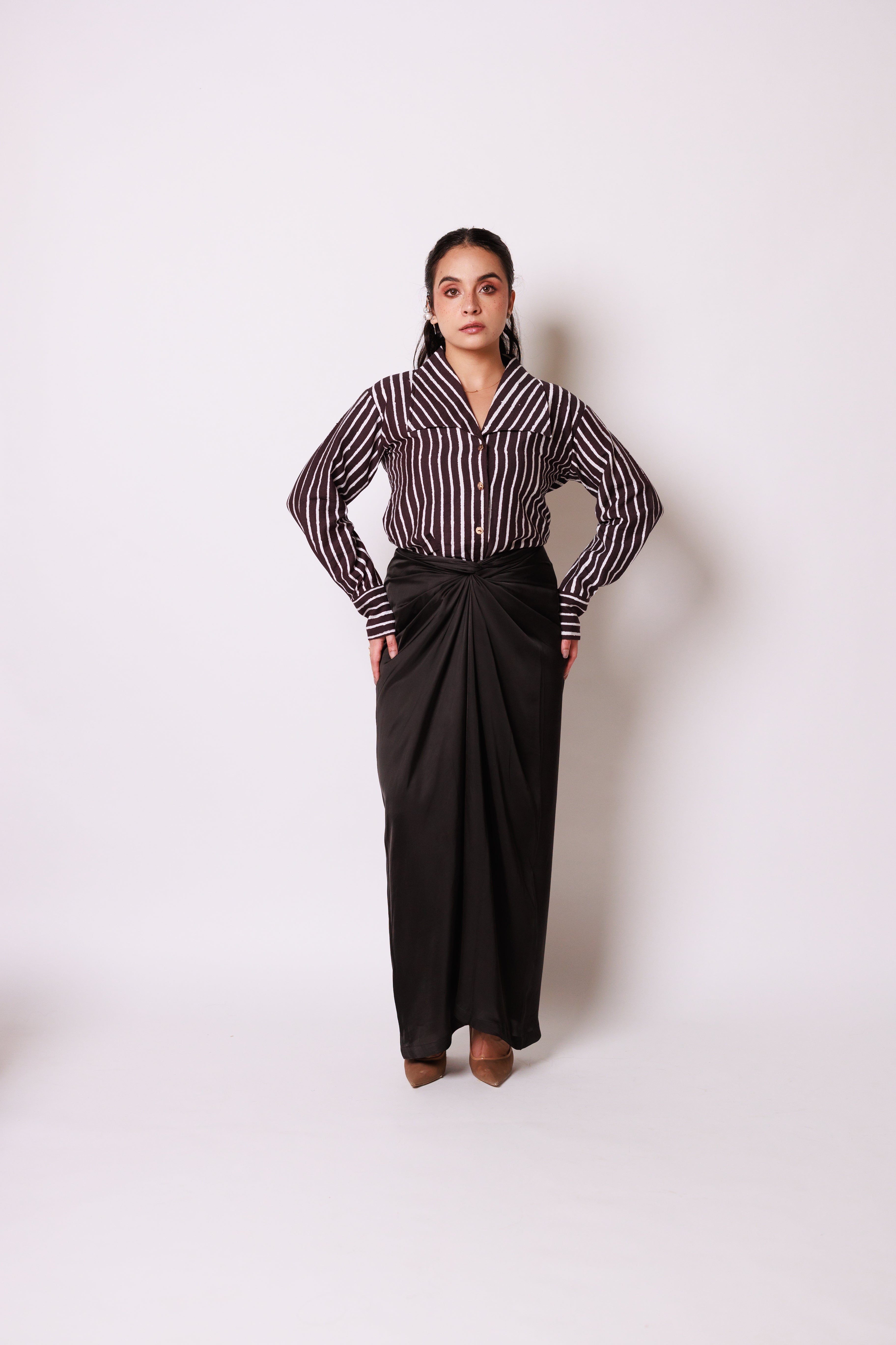Ink Sleeved Co-ord Set