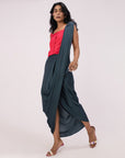 Aayat drape skirt