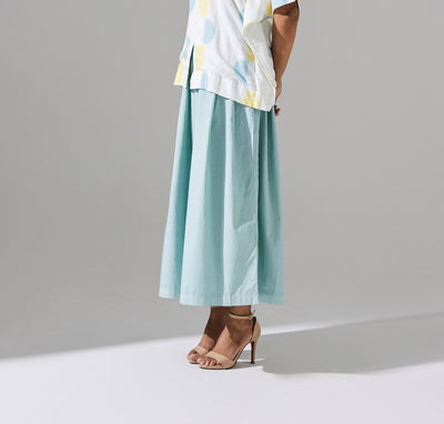 Soft Mint Pleated Pants