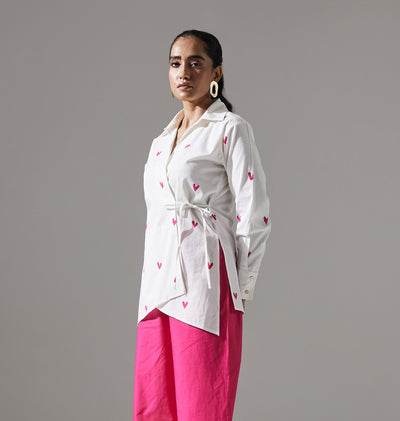 Roseate Wrap Shirt