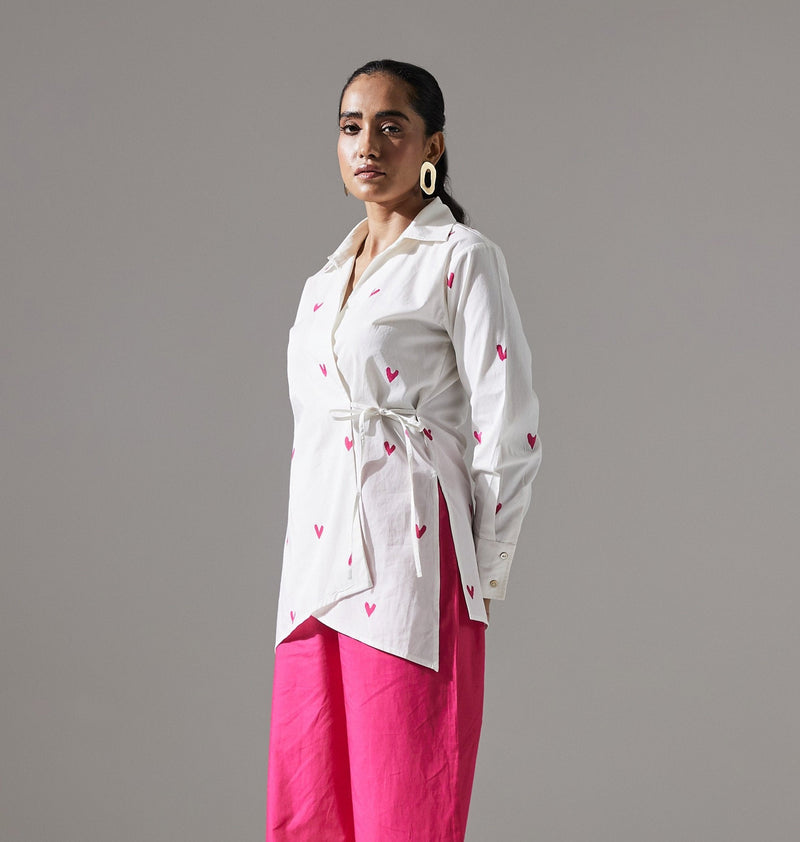 Roseate Wrap Shirt