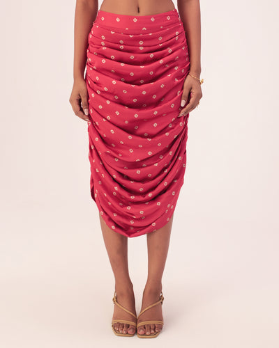 Raahi Cowl Skirt