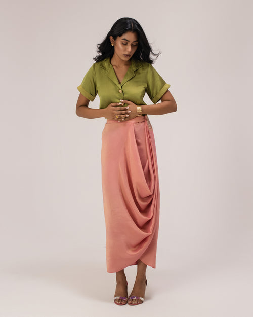 Trisha Drape Skirt