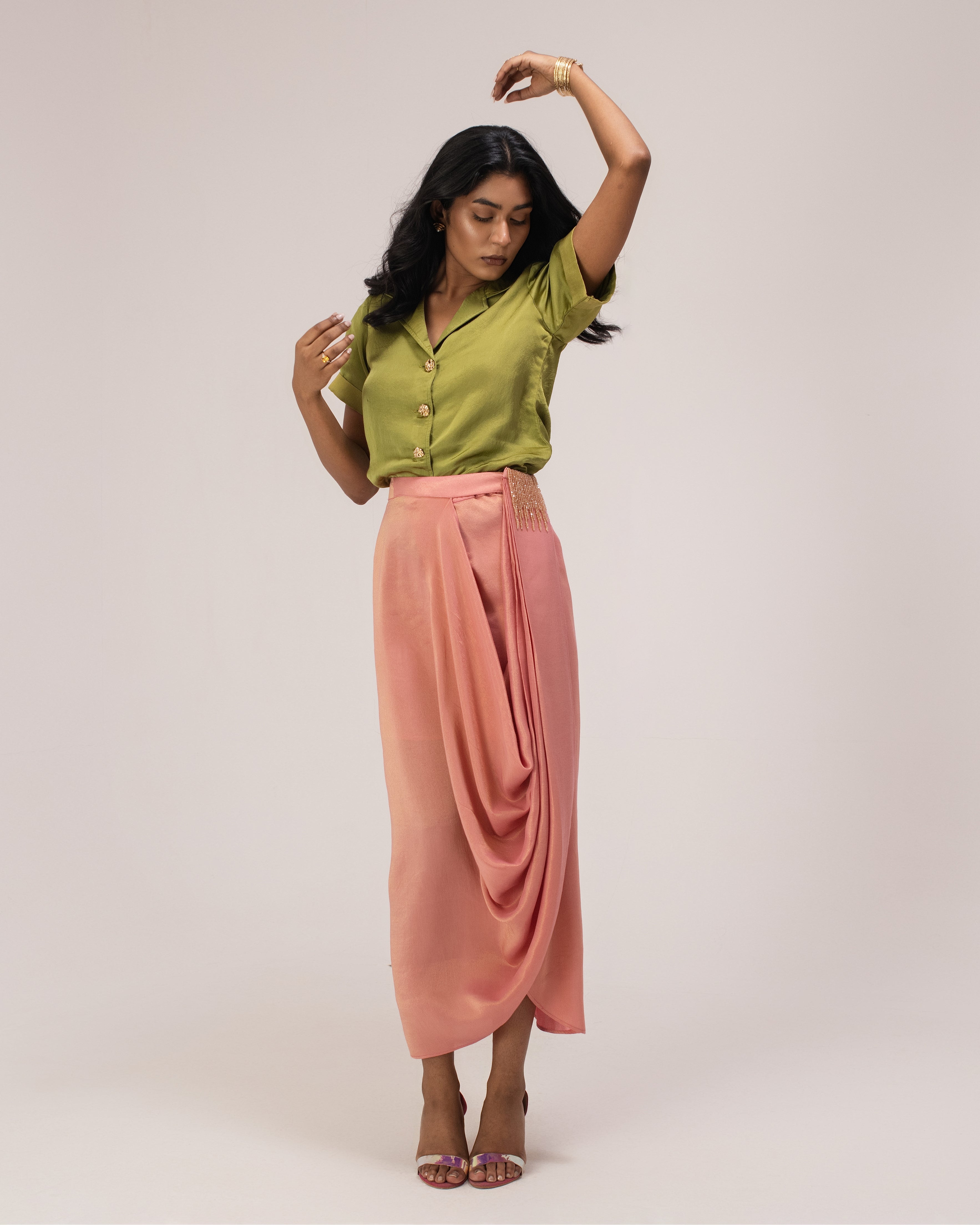 Trisha Drape Skirt