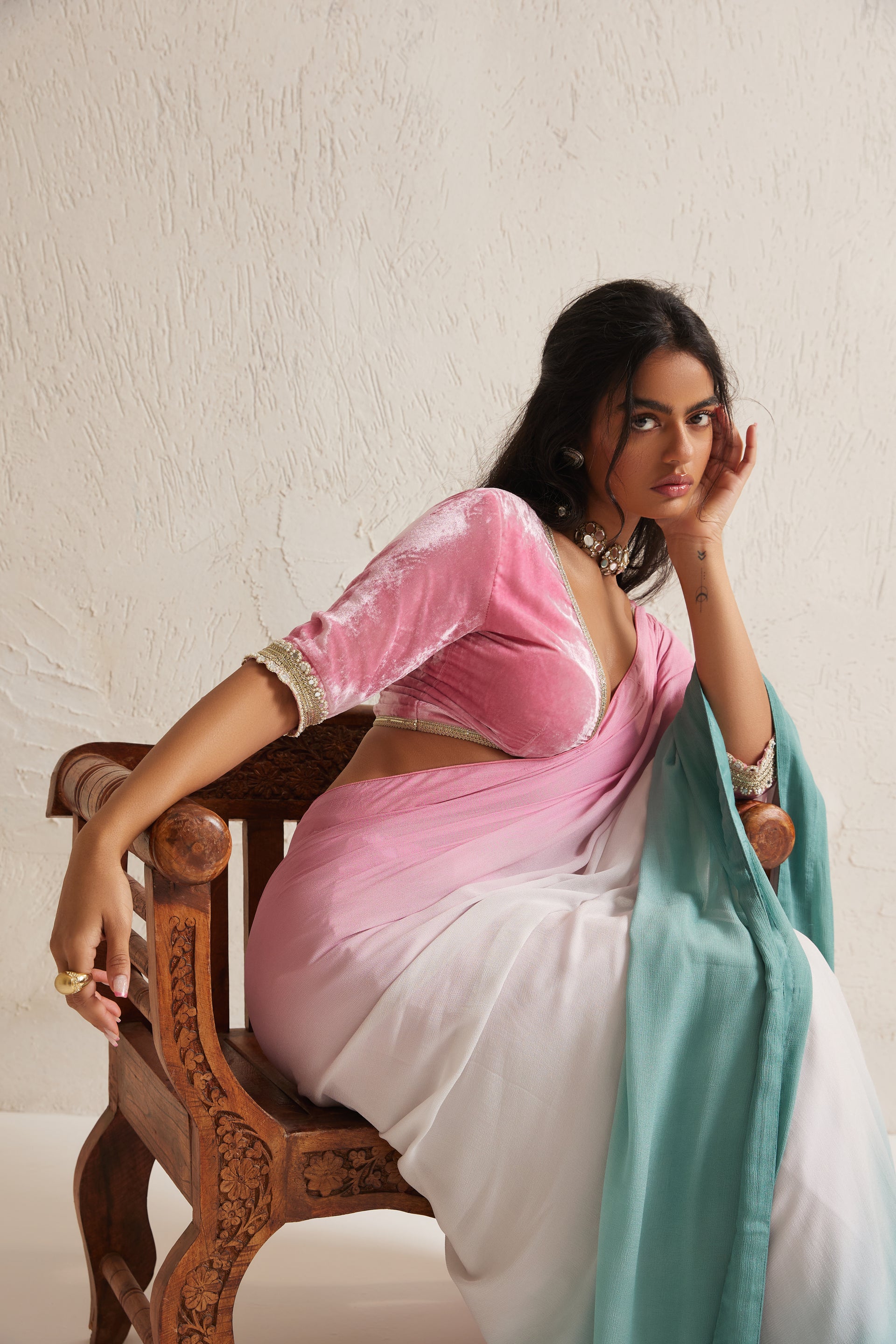 GOLABI 2.0 CORSET SAREE