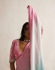 Gul Ombre Saree