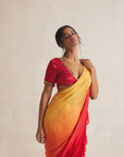 Arani Ruffled Saree