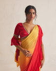 Arani Ruffled Saree