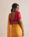 Arani Ruffled Saree