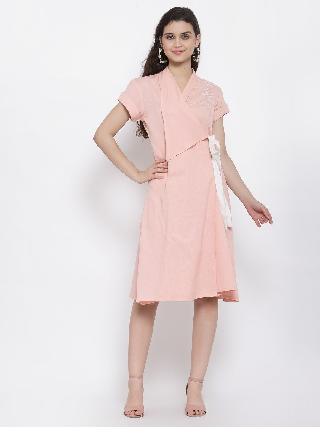 Hestia wrap Dress