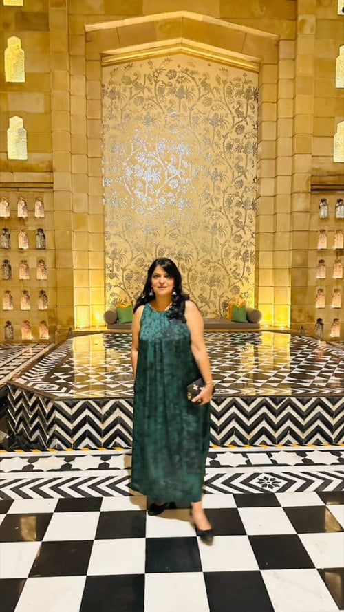 Aroha Dress — Dorabi customer photo