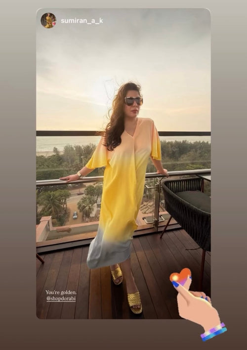Iris Dress — Dorabi customer photo