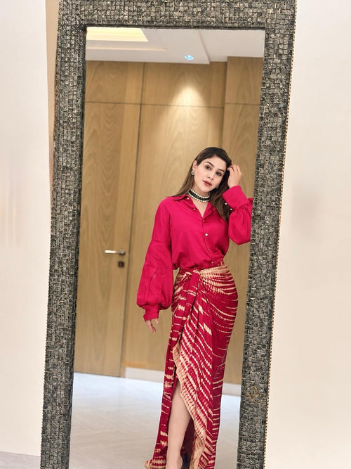 Cerise Co-ord Set