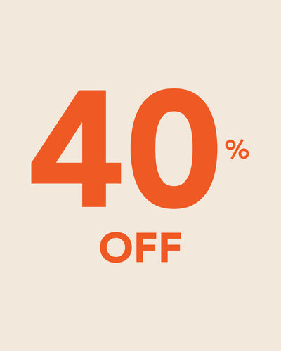 Flat 40% off