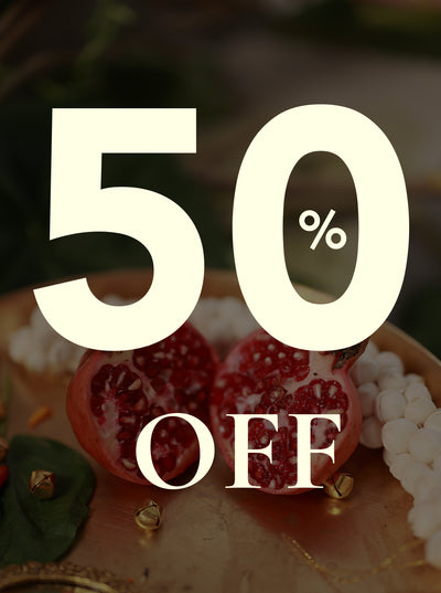 Flat 50% off