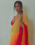 Arani Ruffled Saree