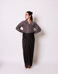 Ink Sleeved Co-ord Set