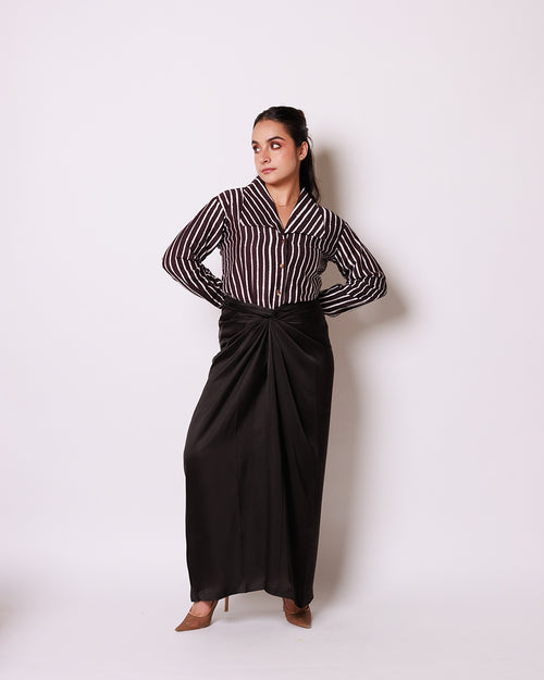 Ink Sleeved Co-ord Set